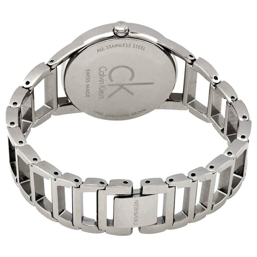 NEW Calvin Klein Stately Steel Ladies Watches - Silver K3G23121 全新 Calvin Klein Stately鋼製女士手錶 - 銀色 K3G23121