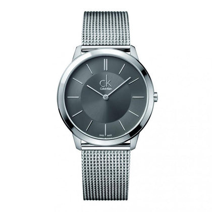 NEW Calvin Klein Minimal PVD Mens Watches - Silver K3M21124 全新 Calvin Klein Minimal PVD 男士手錶 - 銀色 K3M21124
