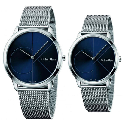 NEW Calvin Klein Minimal PVD Unisex Watches - Silver K3M2112N 全新 Calvin Klein Minimal PVD 男女通用手錶 - 銀色 K3M2112N