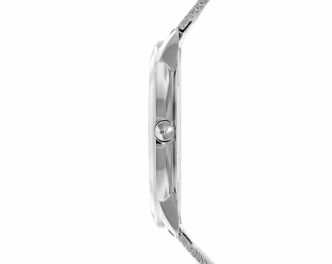 NEW Calvin Klein Minimal PVD Unisex Watches - Silver K3M2112NNEW Calvin Klein Minimal PVD Unisex Watches - Silver K3M2112N 全新 Calvin Klein Minimal PVD 男女通用手錶 - 銀色 K3M2112N