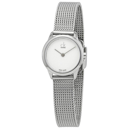 NEW Calvin Klein Minimal PVD Ladies Watches - Silver K3M2312Y 全新Calvin Klein Minimal系列PVD 女士手錶 - 銀色 K3M2312Y