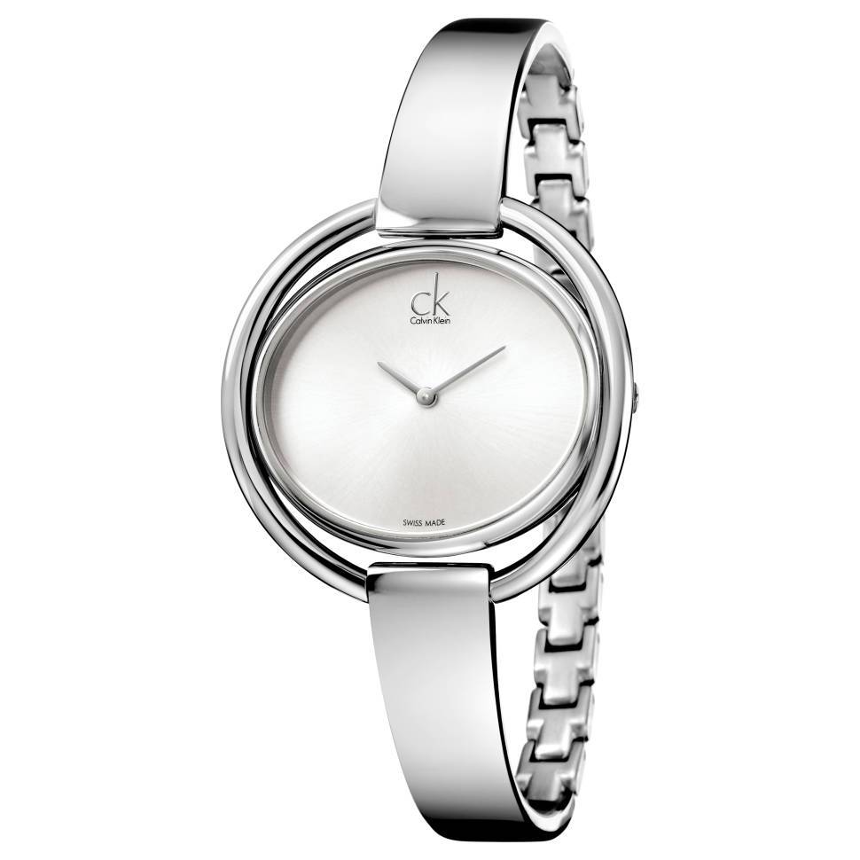 NEW Calvin Klein Impetuous Stainless Steel Ladies Watches - Silver K4F2N116 全新 Calvin Klein Impetuous 不銹鋼女士手錶 - 銀色 K4F2N116