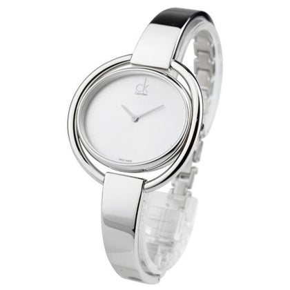 NEW Calvin Klein Impetuous Stainless Steel Ladies Watches - Silver K4F2N116 全新 Calvin Klein Impetuous 不銹鋼女士手錶 - 銀色 K4F2N116