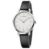 NEW Calvin Klein Even Leather Ladies Watches - Black K7B231C6 全新 Calvin Klein Even 皮革女士手錶 - 黑色 K7B231C6