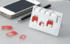 dimbuyshop 2in1 sim card holder micro sim adapter nano sim adapter eject pin 