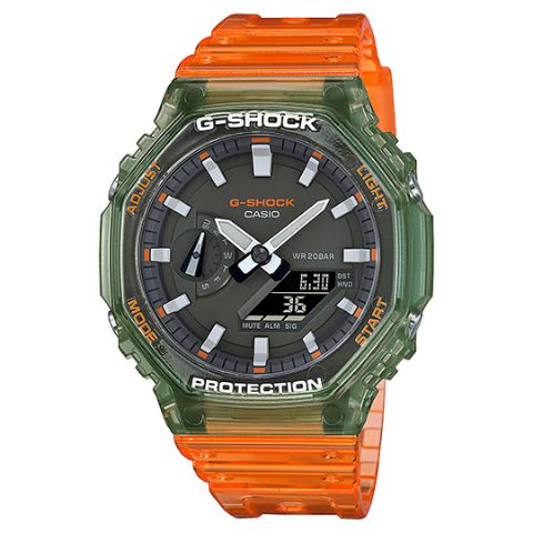 CASIO G-Shock 200M Water Resistant Shock Resistant #GA-2100HC-4DR