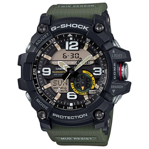 CASIO G-Shock Resin Band 200-meter water resistance #GG-1000-1A3DR