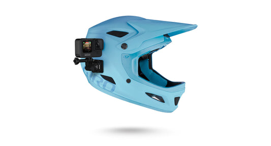 GoPro 滑冰頭盔正面支架 + 側面攝像機支架 AHFSM-001