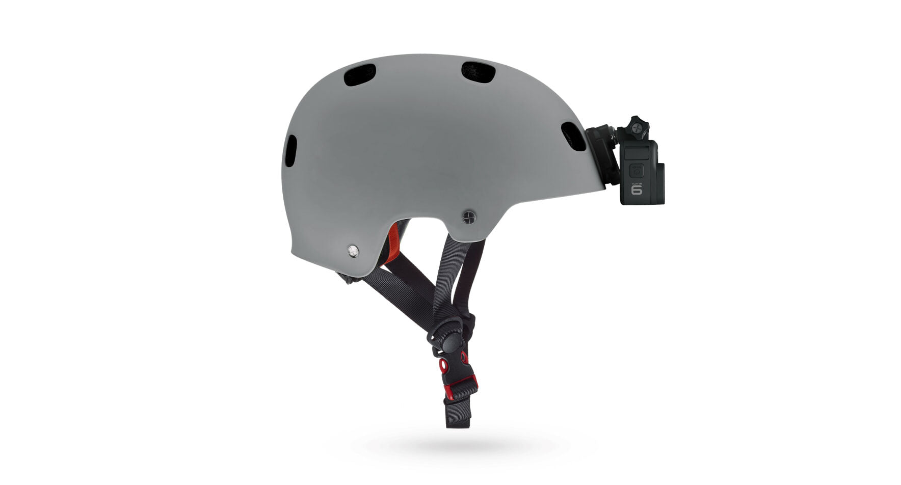 GoPro 滑冰頭盔正面支架 + 側面攝像機支架 AHFSM-001
