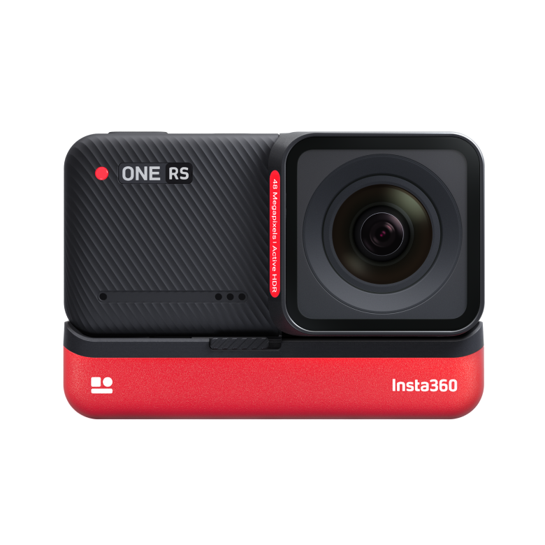 Insta360 ONE RS Interchangeable Lens Action Camera - 4K - front