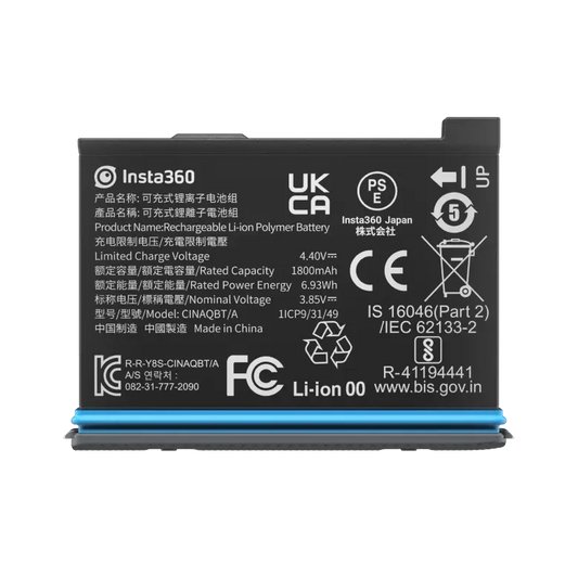 Insta360 X3 Battery Back