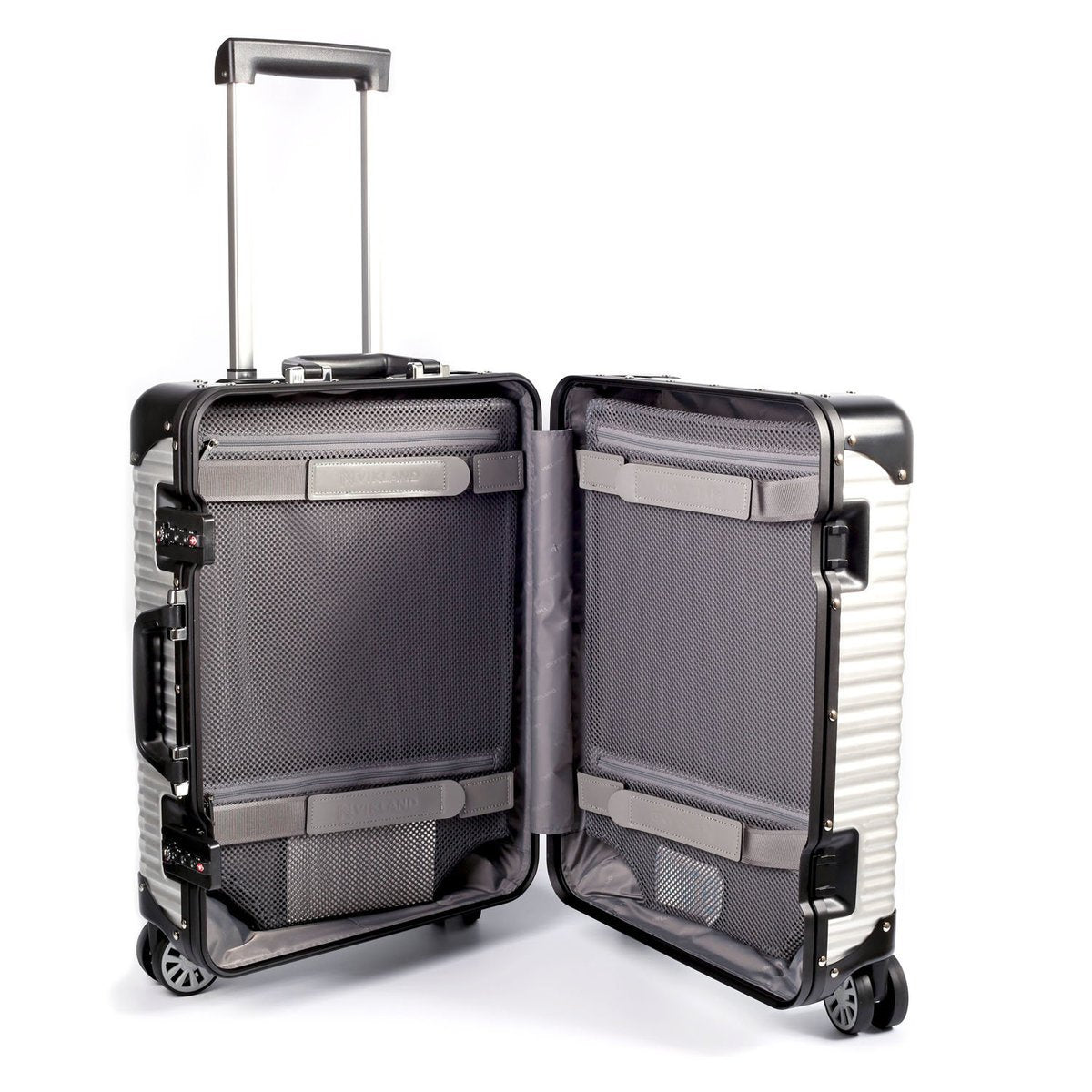 Lanzzo Norman (Silver) 62401.24 Lanzzo 諾曼系列銀白色24吋旅行行李箱 62401.24