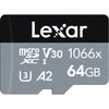 Lexar Professional 1066x microSDXC UHS-I 記憶卡 64GB (不附送適配器)