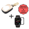 Apple Watch Power Bank portable charger and Apple Watch Series 4 and Series 5 3D Tempered Glass Screen Protector Wireless Charging Travel Charger 辣數碼 dimbuyshop Apple watch series 4 screen protector anti scratch anti-fingerprint tempered glass screen protector film old