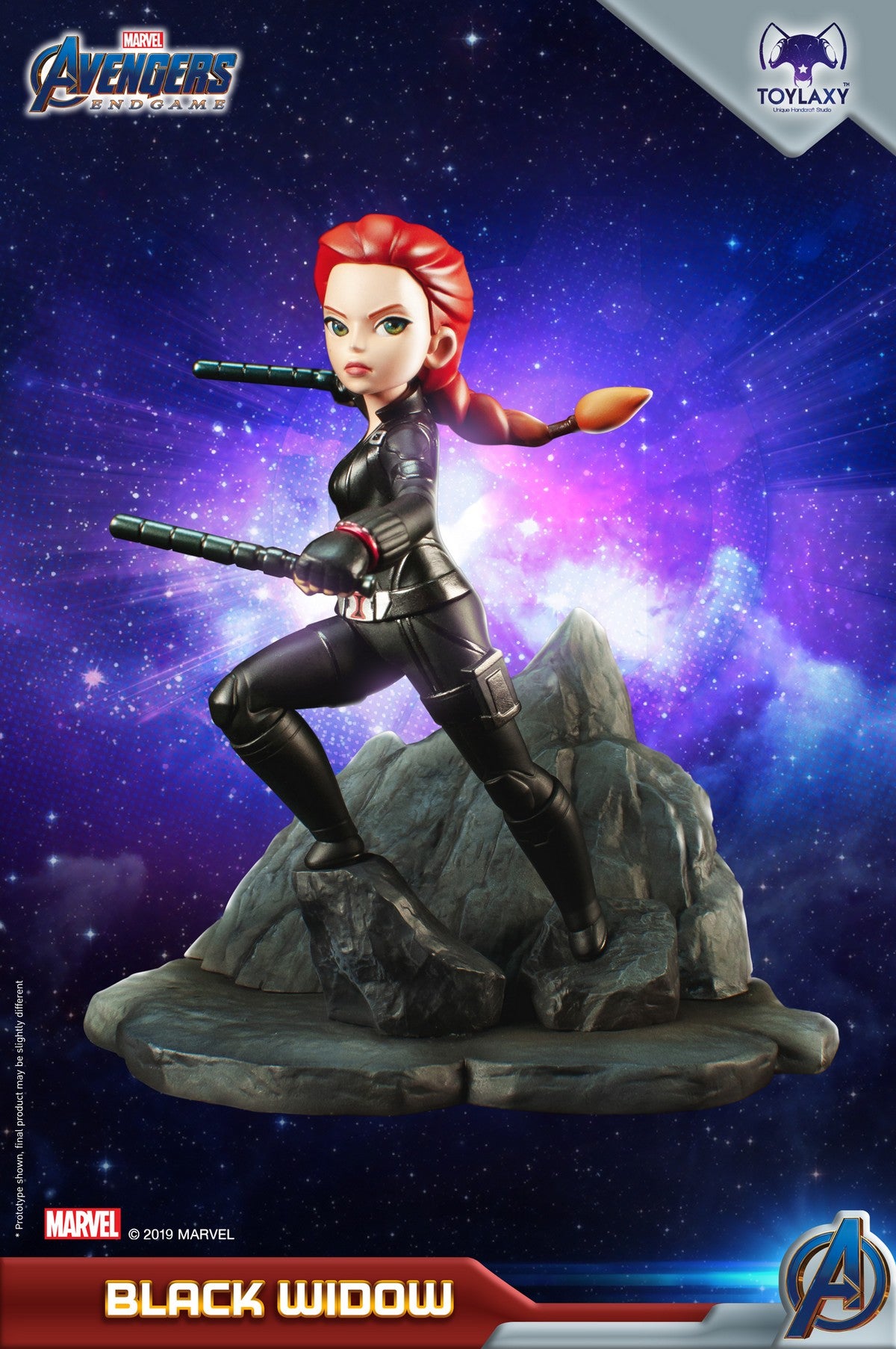 漫威復仇者聯盟：黑寡婦正版模型手辦人偶玩具 Marvel's Avengers Endgame Premium PVC Black Widow Official figure toy all character front
