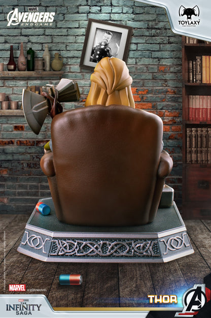 漫威復仇者聯盟：雷神索爾--胖索爾特別版正版模型手辦人偶玩具終局之戰版 Marvel's Avengers: Bro Thor Official Figure Toy back