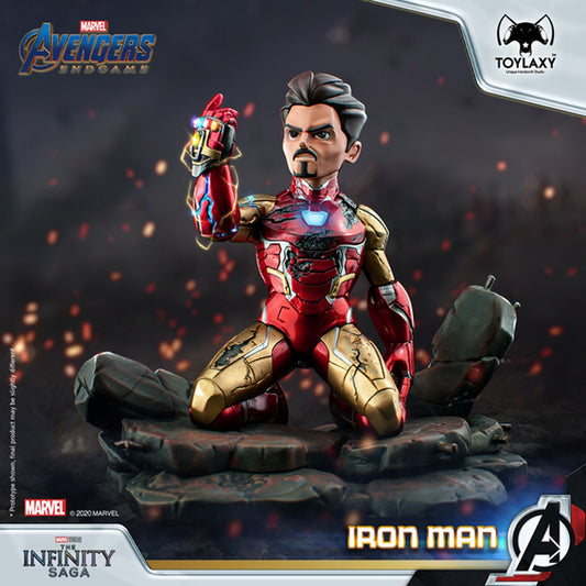 漫威復仇者聯盟：鐵甲奇俠正版模型手辦人偶玩具 Marvel's Avengers: Iron Man figure toy  square