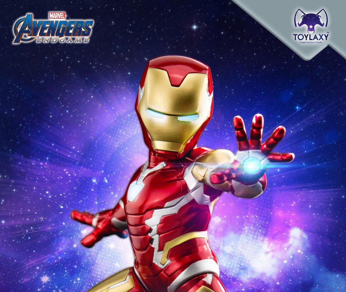 漫威復仇者聯盟：鐵甲奇俠正版模型手辦人偶玩具 Marvel's Avengers: Endgame Premium PVC Iron Man Official figure toy square