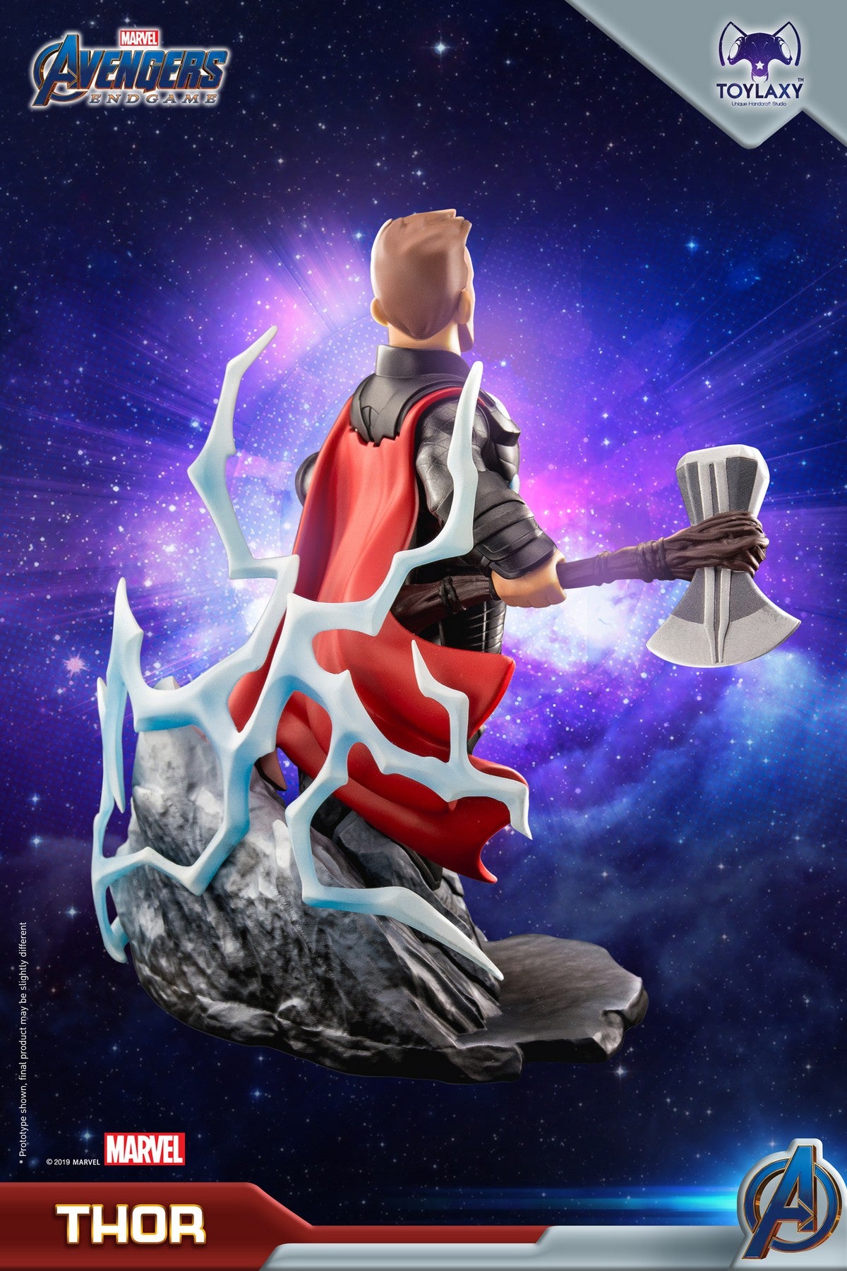 漫威復仇者聯盟：雷神索爾正版模型手辦人偶玩具 Marvel's Avengers: Endgame Premium PVC Thor official figure toy 1 thor doll back