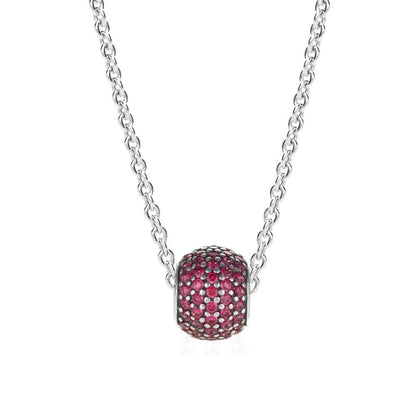 Pandora Red Pavé Ball Charm #791051CZR