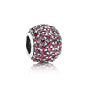 Pandora SEND A GIFT IDEA Pink Pavé Ball Charm #91051NCB