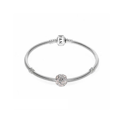 Pandora Pink rose clip #791292EN40