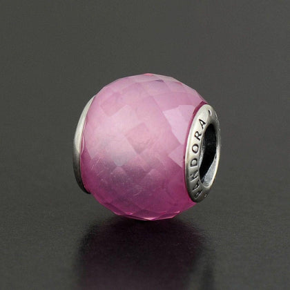 Pandora Pink Petite Facets Charm #791499PCZ