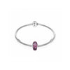 Pandora Purple Fizzle Murano Charm #791616CZ