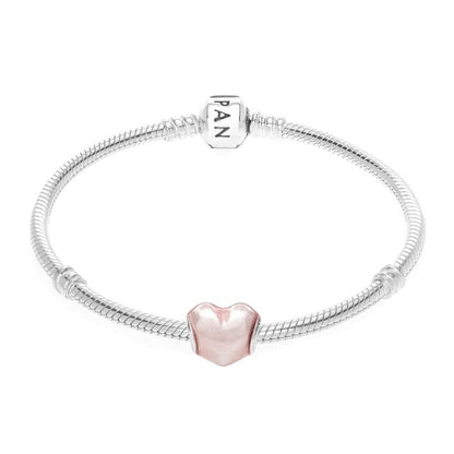 Pandora Glittering Heart Charm #791886EN113