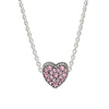 Pandora Pink Dazzling Heart Charm #792069PCZ