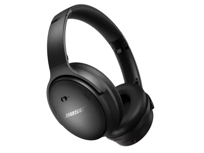 Bose QuietComfort 45 headphones black side view
