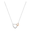 SWAROVSKI Dear Clear Crystal & Rose Gold Small Heart Pendant #5156815