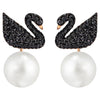 SWAROVSKI Swarovski Iconic Swan Pierced Earring Jackets #5193949