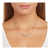 SWAROVSKI Alpha Medium Necklace - Rose Gold #5210287