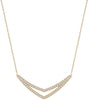 SWAROVSKI Alpha Medium Necklace - Rose Gold #5210287