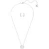 SWAROVSKI Free Set - White #5225437 Necklace and Earrings in one Set!