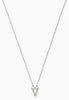 SWAROVSKI Funk Rhodium & Clear Crystal Necklace #5241271