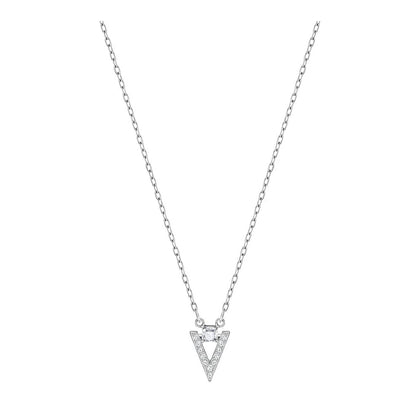 SWAROVSKI Funk Rhodium & Clear Crystal Necklace #5241271