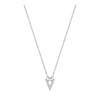 SWAROVSKI Funk Rhodium & Clear Crystal Necklace #5241271