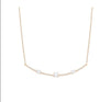 SWAROVSKI gray necklace - Rose Gold #5290962