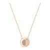 SWAROVSKI Hillock Round Pendant Rose Gold #5351082