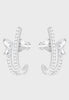 SWAROVSKI Women Stainless Steel Hoop Earrings #5351315