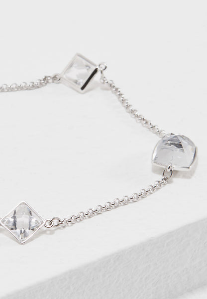 SWAROVSKI Remix Cabochon Strand Bracelet - White #5365757