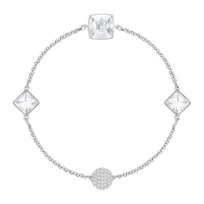 SWAROVSKI Remix Cabochon Strand Bracelet - White #5365757