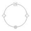 SWAROVSKI Remix Cabochon Strand Bracelet - White #5365757