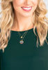 Swarovski Ginger Gold Planed Layed Next NECKLACE #5397843