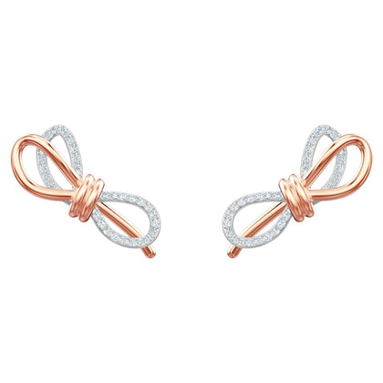 SWAROVSKI Lifelong Bow Pierced Earrings #5447089