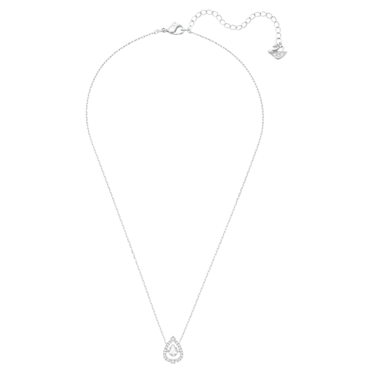 SWAROVSKI Sparkling Dance Pear Necklace White #5451992