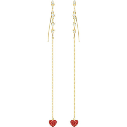 SWAROVSKI Women Stainless Steel Dangle & Drop Earrings #5455568