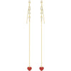 SWAROVSKI Women Stainless Steel Dangle & Drop Earrings #5455568
